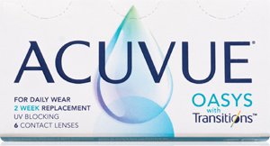 عدسات ACUVUE - Oasys مع Hydraclear Plus 