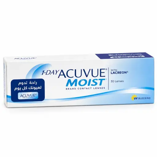[733905577246] ACUVUE MOIST DAILYS -4.00