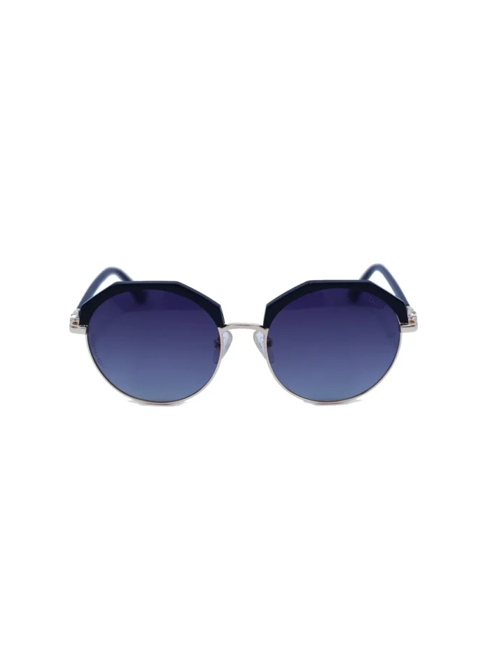 ⁦Baleno Round Sunglasses with Polarized UV Protection Lenses – Lightweight, Durable Metal Frame for Men & Women, Perfect for Driving, Travel, and Outdoor Activities" BALENO 6107 C1⁩ - الصورة ⁦1⁩