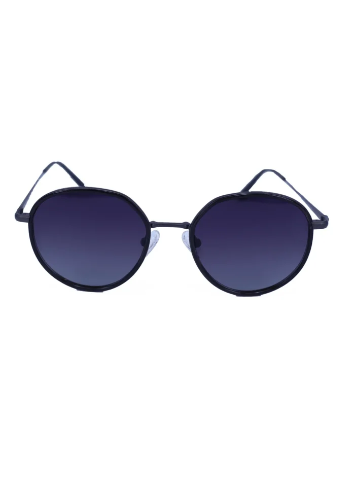 ⁦Baleno Round Sunglasses with Polarized UV Protection Lenses – Lightweight, Durable Metal Frame for Men & Women, Perfect for Driving, Travel, and Outdoor Activities" BALENO 7650SC2⁩ - الصورة ⁦1⁩