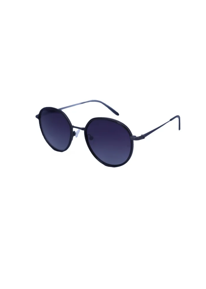 ⁦Baleno Round Sunglasses with Polarized UV Protection Lenses – Lightweight, Durable Metal Frame for Men & Women, Perfect for Driving, Travel, and Outdoor Activities" BALENO 7650SC2⁩ - الصورة ⁦2⁩