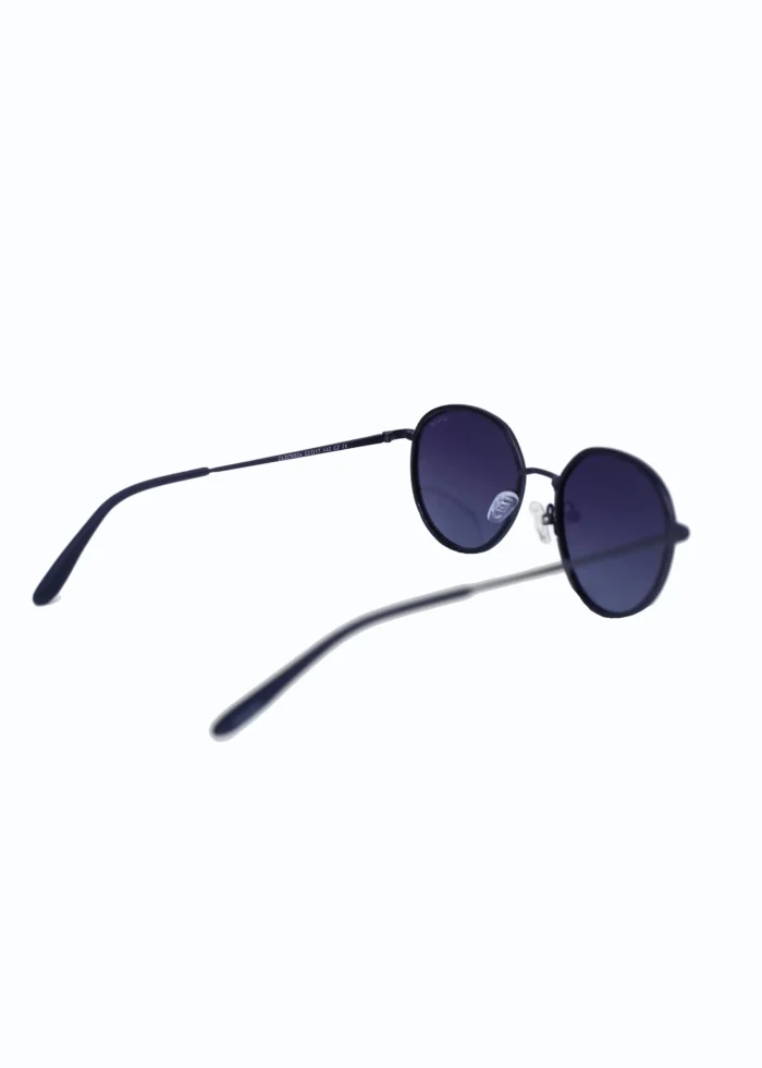 ⁦Baleno Round Sunglasses with Polarized UV Protection Lenses – Lightweight, Durable Metal Frame for Men & Women, Perfect for Driving, Travel, and Outdoor Activities" BALENO 7650SC2⁩ - الصورة ⁦4⁩