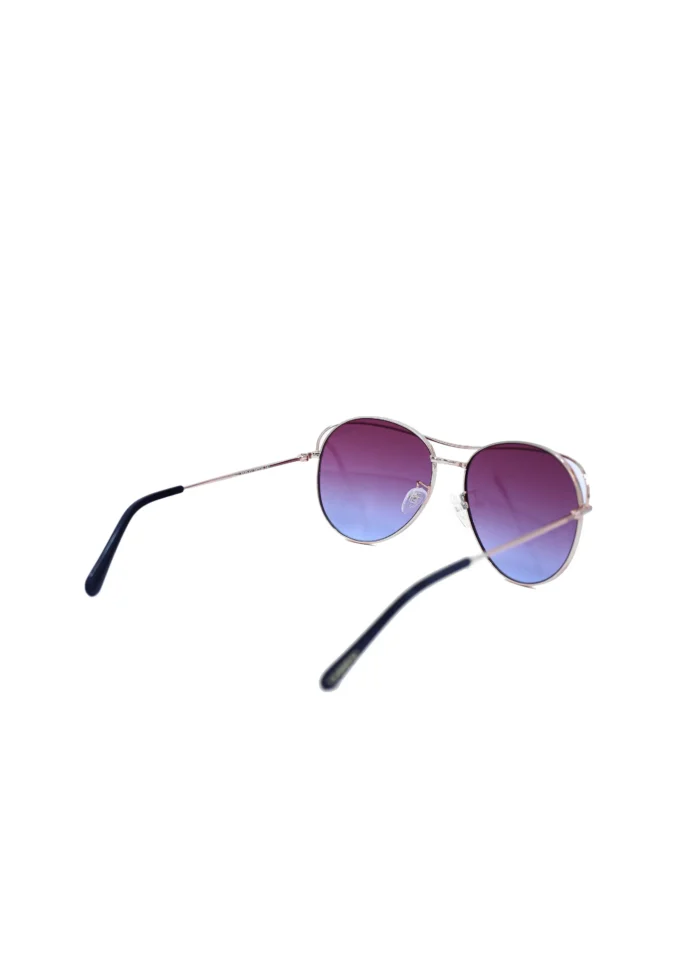 ⁦Baleno Round Sunglasses with Polarized UV Protection Lenses – Lightweight, Durable Metal Frame for Men & Women, Perfect for Driving, Travel, and Outdoor Activities" BALENO 6133 C7⁩ - الصورة ⁦3⁩