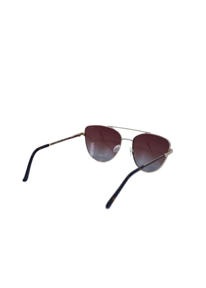 ⁦Baleno Aviator Sunglasses with Polarized UV Protection Lenses – Lightweight, Durable Metal Frame for Men & Women, Perfect for Driving, Travel, and Outdoor Activities" 5236 C5⁩ - الصورة ⁦3⁩