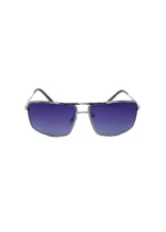 Baleno "Classic Aviator Sunglasses with Sturdy Metal Frame – Polarized Lenses for 100% UV Protection, Lightweight & Comfortable Design – Perfect for Men & Women, Ideal for Driving, Travel, and Outdoor Activities BALENO 5056 C2