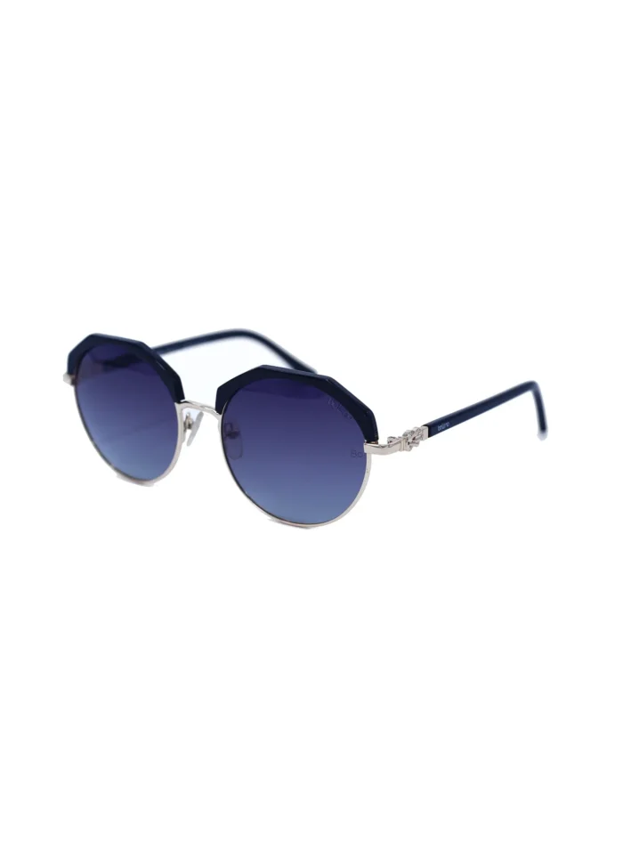 ⁦Baleno Round Sunglasses with Polarized UV Protection Lenses – Lightweight, Durable Metal Frame for Men & Women, Perfect for Driving, Travel, and Outdoor Activities" BALENO 6107 C1⁩ - الصورة ⁦3⁩