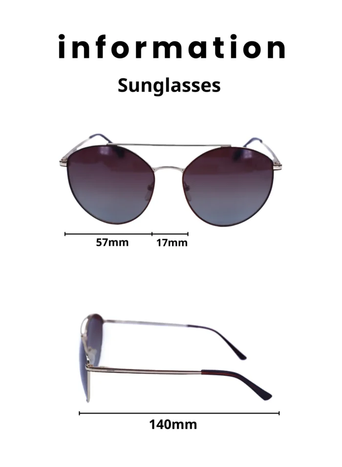 Baleno Aviator Sunglasses with Polarized UV Protection Lenses – Lightweight, Durable Metal Frame for Men & Women, Perfect for Driving, Travel, and Outdoor Activities" 8085 C4 - Image 5