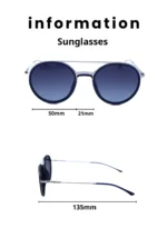 Baleno Aviator Sunglasses with Polarized UV Protection Lenses – Lightweight, Durable Metal Frame for Men & Women, Perfect for Driving, Travel, and Outdoor Activities" 8238 C5 - Image 5