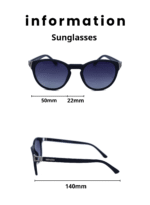 Round Sunglasses with Polarized UV Protection Lenses – Lightweight, Durable Metal Frame for Men & Women, Perfect for Driving, Travel, and Outdoor Activities"OLD 9319 C1 - Image 5